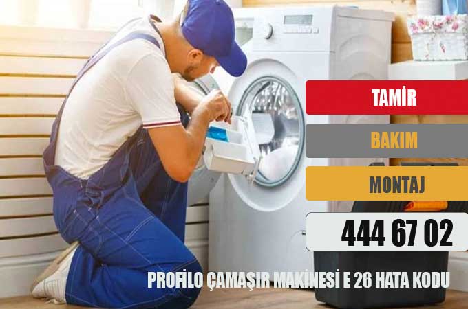 Profilo Çamaşır Makinesi E 26 Hata Kodu